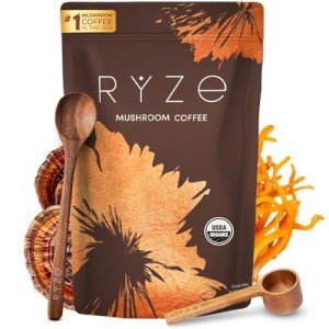 RYZE Organic Mushroom Coffee | 30 Servings