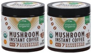 Organic Mushroom Instant Coffee Pack of 2