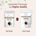 Organic 10-in-1 Mushroom Coffee Powder, 28 Ounces