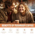 Decaf Mushroom Coffee Blend with Adaptogens & Energy