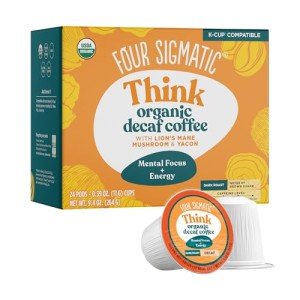Four Sigmatic Decaf Mushroom Coffee K-Cups – 24 Count