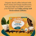 Four Sigmatic Decaf Mushroom Coffee K-Cups – 24 Count