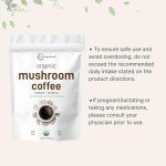 Organic 10-in-1 Mushroom Coffee Powder, 28 Ounces