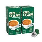 Cafe La Llave Espresso Capsules for Nespresso 40-Count
