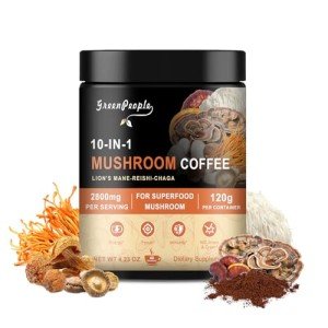 10 in 1 Mushroom Coffee for Focus & Energy