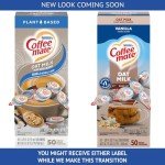 Vanilla Flavored Plant-Based Coffee Creamer Singles