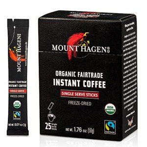 Mount Hagen Organic Instant Mushroom Coffee Packets