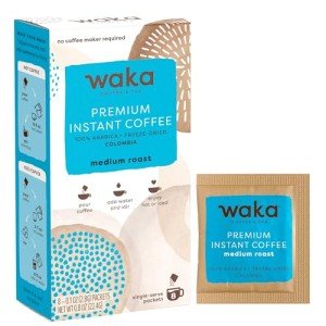 Waka Instant Medium Roast Mushroom Coffee Packets