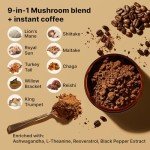 Organic Mushroom Coffee Mix - 9 Adaptogens for Energy