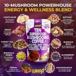 WIXAR Instant Mushroom Coffee with Superfood Extracts
