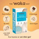 Waka Instant Medium Roast Mushroom Coffee Packets