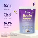 Brain Boosting Organic Mushroom Coffee Blend, 30 Servings