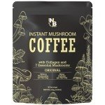 Organic Instant Mushroom Coffee with Collagen – 30 Servings