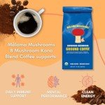 Organic Mushroom Coffee Blend for Focus & Energy