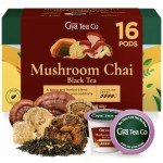 Mushroom Chai Tea Pods for Focus & Energy