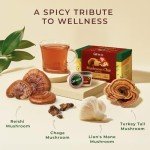 Mushroom Chai Tea Pods for Focus & Energy