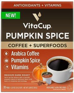 Pumpkin Spice Mushroom Coffee Pods – 10ct