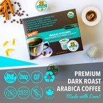 Brain Boosting Dark Coffee Pods with MCT, 24ct