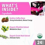 Organic Detox Mushroom Coffee Pods - 24 Count