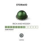 Stormio Dark Roast Mushroom Coffee Pods - 30 Count