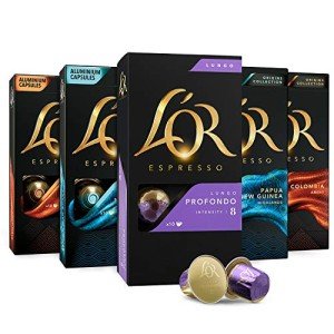 L'OR Espresso Capsules 50ct Mild Variety Pack