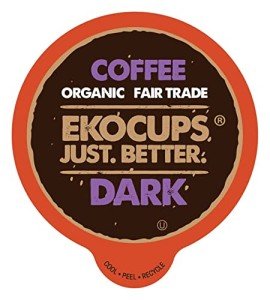 Organic Dark Roast Mushroom Coffee Pods - 40ct