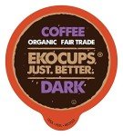 Organic Dark Roast Mushroom Coffee Pods - 40ct