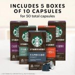 Starbucks Intense Espresso Pods Variety Pack, 50-count