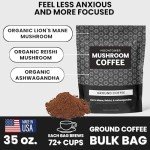 Moontower Adaptogen Mushroom Coffee for Focus & Clarity
