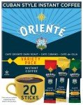 Oriente Instant Coffee Variety Pack - 20 Single Serves