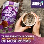 WIXAR Instant Mushroom Coffee with Superfood Extracts