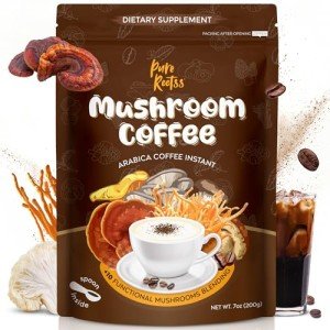 10-in-1 Mushroom Coffee Blend for Natural Energy