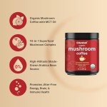 Organic Mushroom Coffee - 10-in-1 Adaptogen Blend