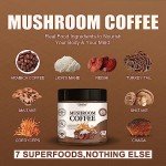 Grelim Instant Mushroom Coffee with 7 Superfoods