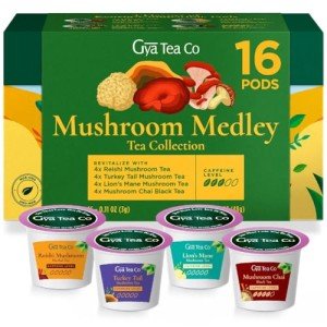 Mushroom Medley Tea Collection Gift Set (16 ct)