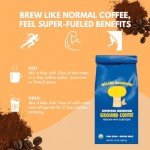 Malama Cordyceps Coffee with Kona Blend, 12 oz