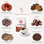 Tiger Organic 5 Mushroom Instant Coffee Blend