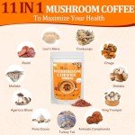 Organic Mushroom Coffee with 11 Superfood Mushrooms