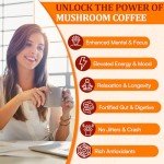 Organic Mushroom Coffee with 11 Superfood Mushrooms
