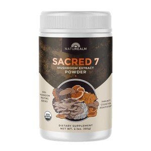 Sacred 7 Mushroom Coffee Extract Powder, 2oz