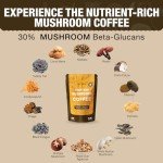 ECO-TASTE 14-in-1 Mushroom Coffee Blend – Focus & Gut Support