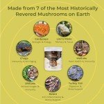 Sacred 7 Mushroom Coffee Extract Powder, 2oz