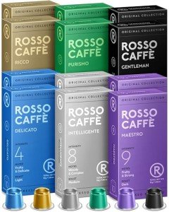 Mushroom Coffee Espresso Capsules Variety Pack – 120 Pods