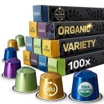 Organic Espresso Variety Pack for Nespresso Pods