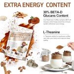 Mushroom Coffee Powder - 30 Servings, 10 Superfoods
