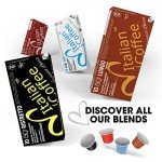 Italian Coffee Pods for Nespresso (100 Count)