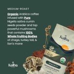 Kalba Organic Mushroom Coffee with Lion's Mane & Chaga