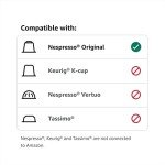 Solimo Dark Roast Mushroom Coffee Capsules, 50 Count