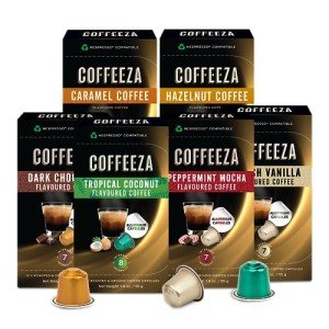 Coffeeza 100% Arabica Flavored Nespresso Pods Pack