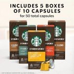 Starbucks Nespresso Mild Variety Pack Coffee Pods